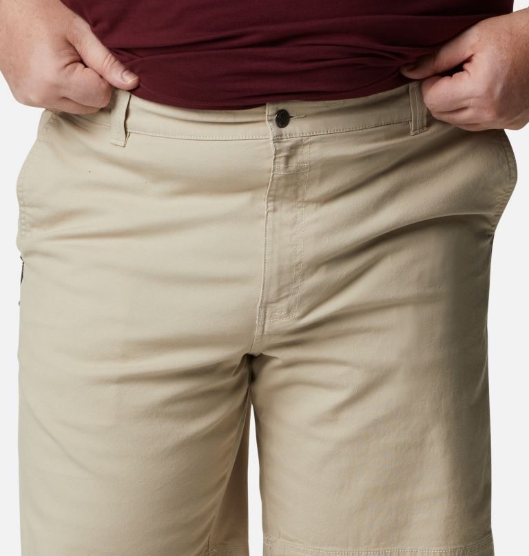 Men's Columbia Flex ROC Shorts Khaki | Plus Size CA-UC146